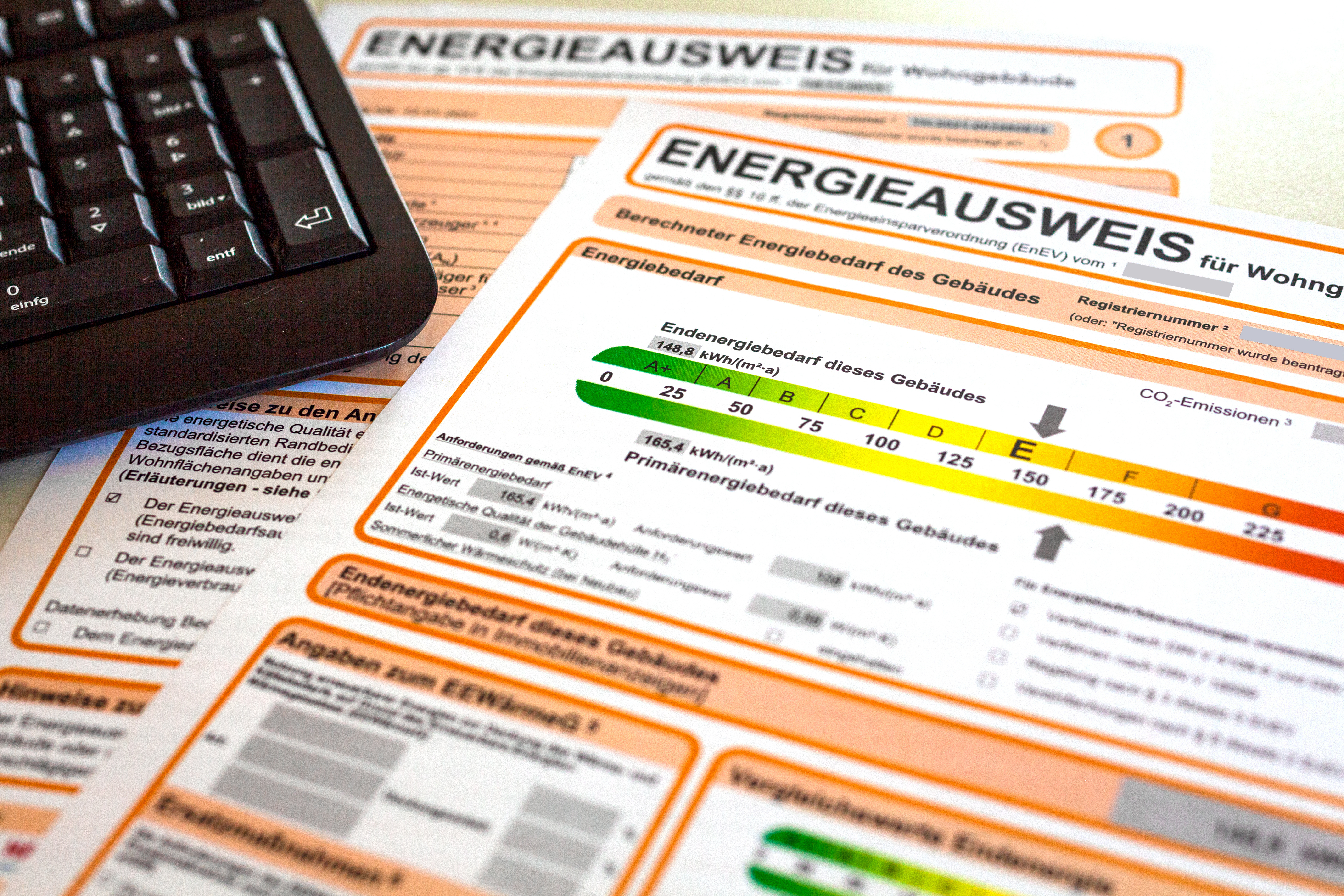 Energieausweis für ein Wohngebäude